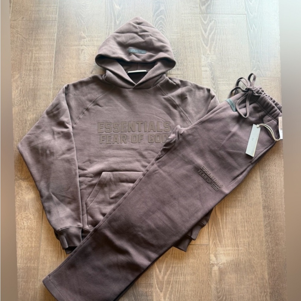 Fear of God Essentials Plum Set